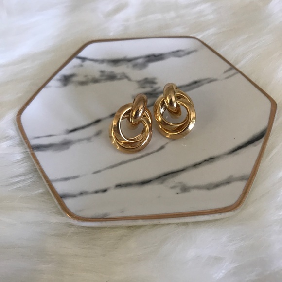 LAST ONE!!! Gold Hoops - Picture 2 of 7